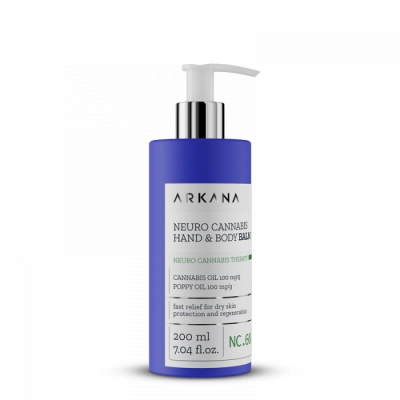 ARKANA Neuro Cannabis Hand & Body Balm Kanabisowy neuro-balsam do rąk i ciała 200 ml